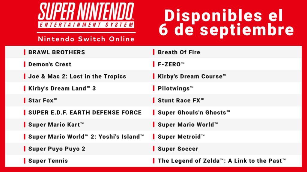 super nes switch online