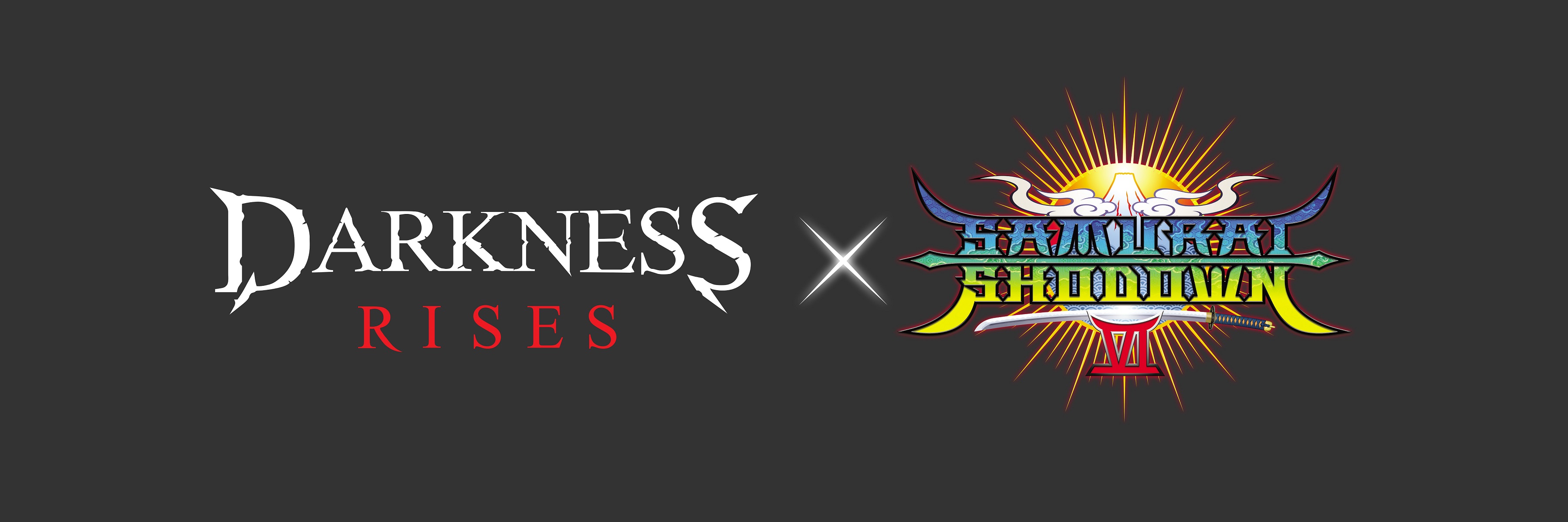 Darkness Rises Logo Darkness Rises celebra una alianza con Samurai Shodown VI