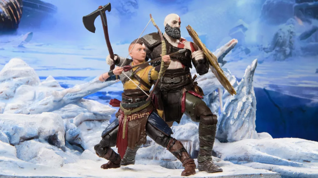 figuras coleccionables de PlayStation Studios kratos