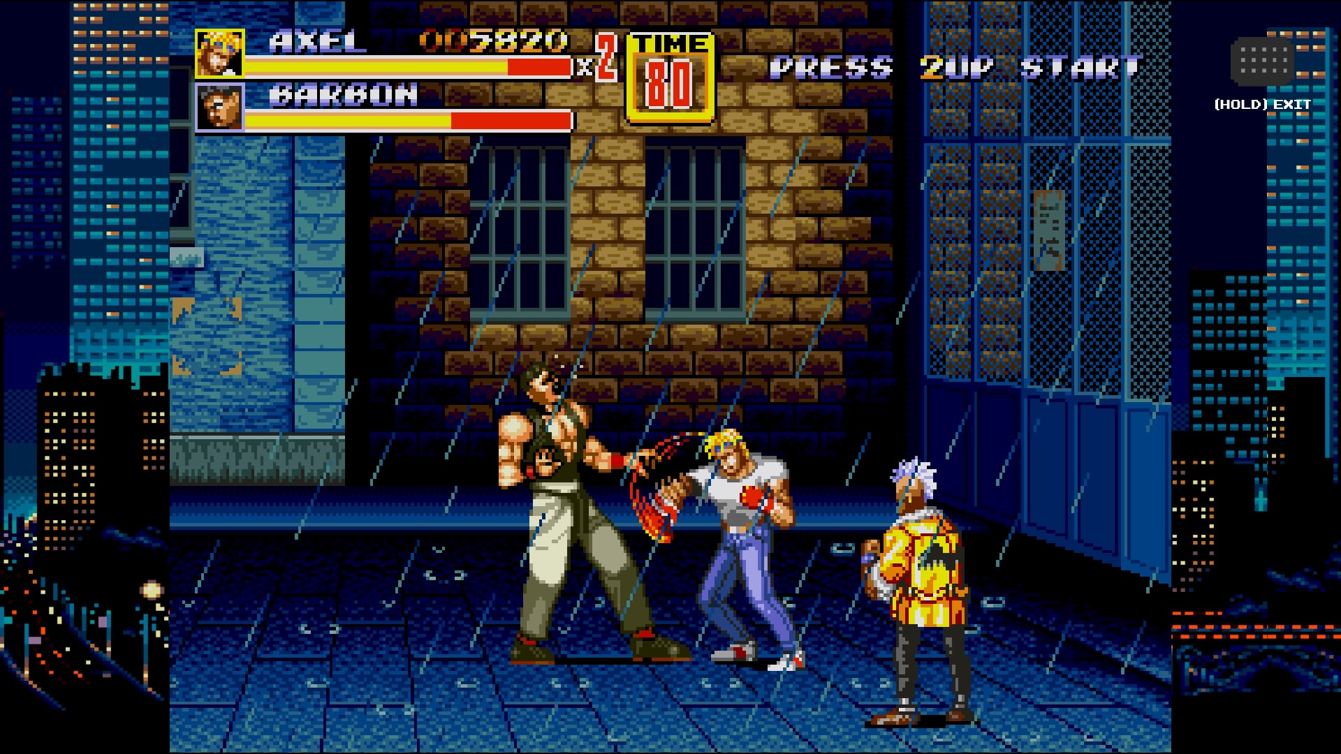 SEGA Mega Drive Classics streets of rage 2