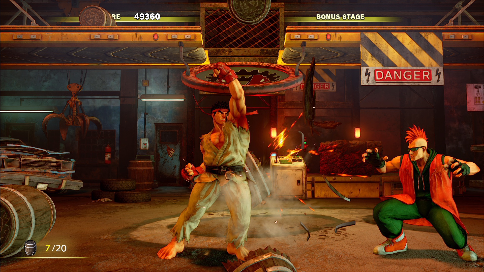 SFV bonus stage