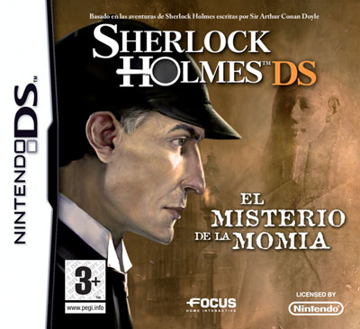 Sherlock Holmes el misterio de la momia nintendo ds