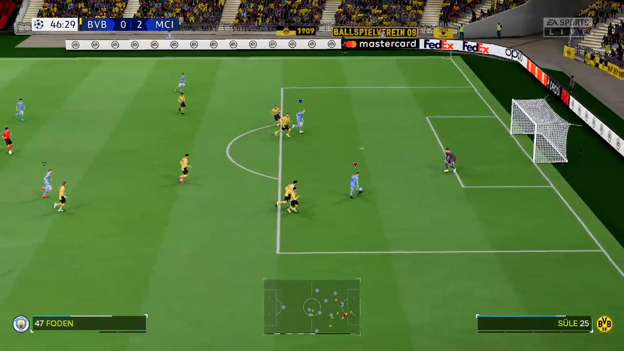 EA Sports FC 24 switch partido