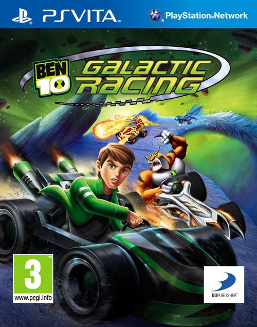 carátula ben 10 galactic racing Ben 10 Galacting Racing: Primeras imágenes