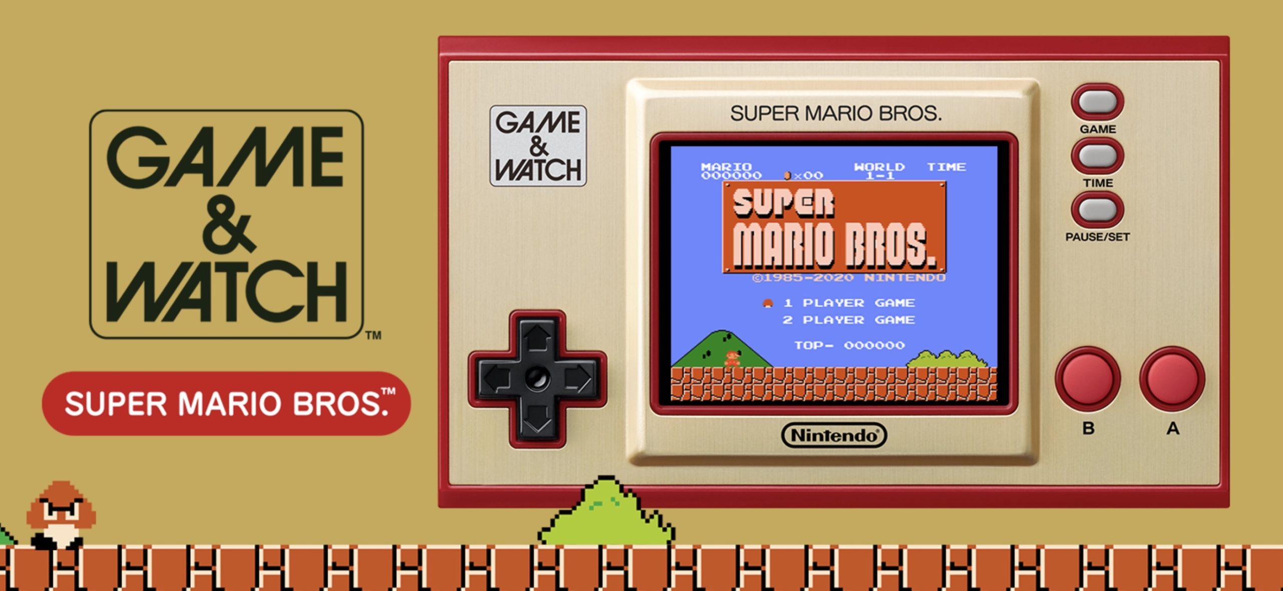 gamer and watch Super Mario scaled Game & Watch: Super Mario Bros. será el regalo retro de esta Navidad