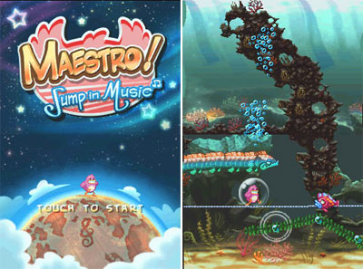 Maestro jump in music nintendo ds