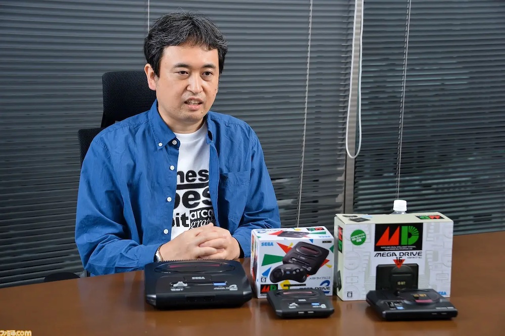 mega drive mini Yosuke Okunari