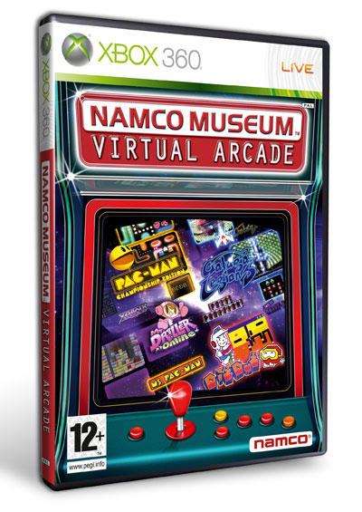 namco museum virtual arcade xbox 360