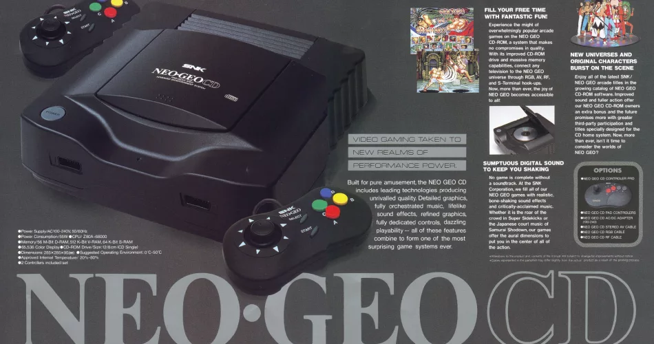 Neo Geo CD Vs Neo Geo AES