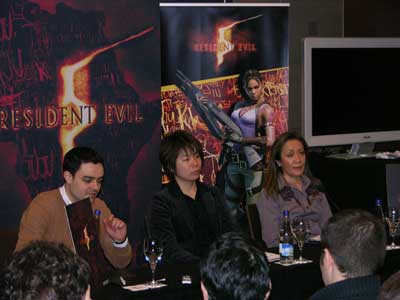 presentacion resident evil 5 madrid