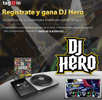 taguin dj hero tagÜin premia a los usuarios más activos con DJ Hero